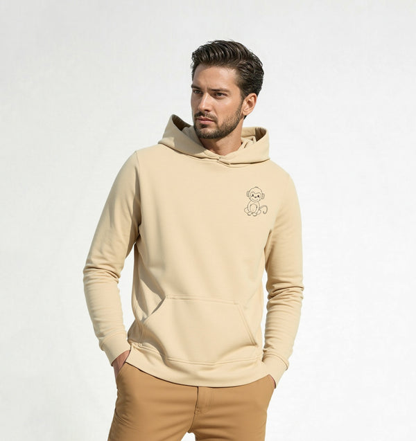 Affenbaby schwarz - Basic Hoodie Unisex - Tier-Shirts.com