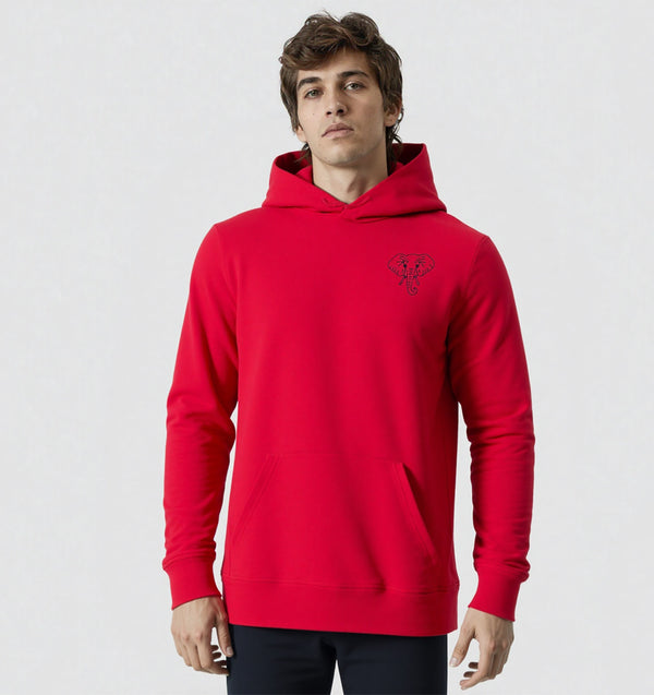 Elefant schwarz - PremiumHoodie Unisex - Tier-Shirts.com