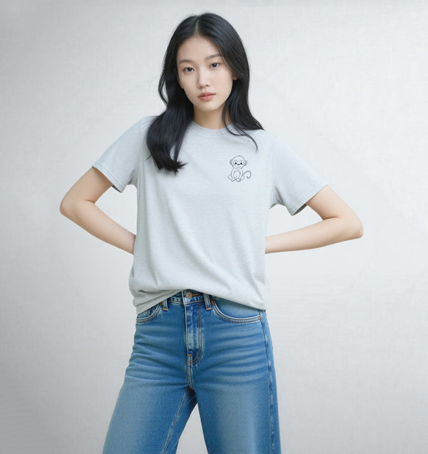 Affenbaby schwarz - Classic T-Shirt Unisex - Tier-Shirts.com