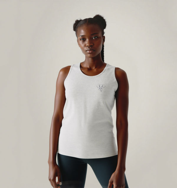 Elefant schwarz - Tank-Top Unisex - Tier-Shirts.com