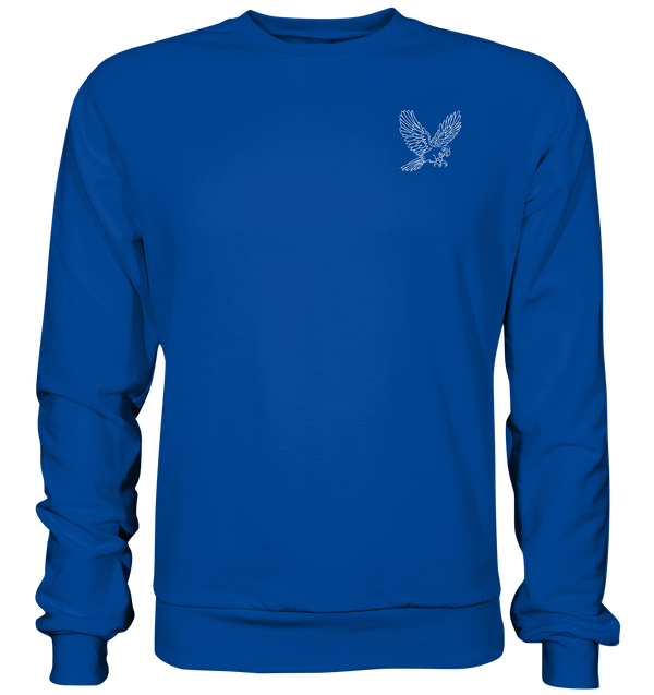 Papagei weiß - Basic Sweatshirt Unisex Sweatshirts Tier-Shirts.com Royal Blue XS