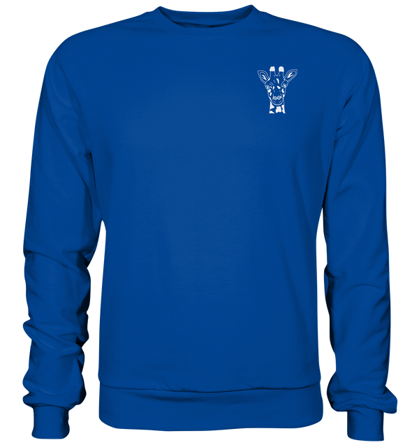 Giraffe weiß - Basic Sweatshirt Unisex Sweatshirts Tier-Shirts.com