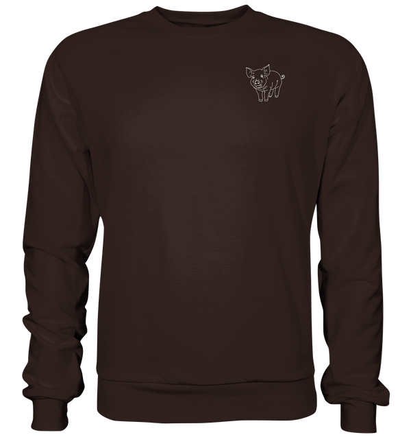 Schwein weiß - Basic Sweatshirt Unisex Sweatshirts Tier-Shirts.com