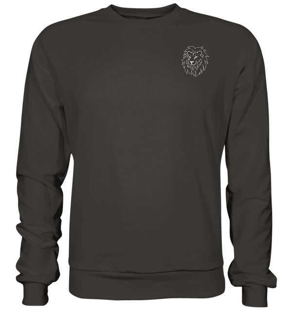 Löwe weiß - Basic Sweatshirt Unisex Sweatshirts Tier-Shirts.com