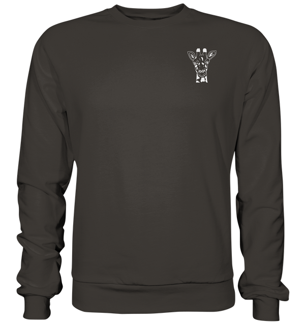 Giraffe weiß - Basic Sweatshirt Unisex Sweatshirts Tier-Shirts.com