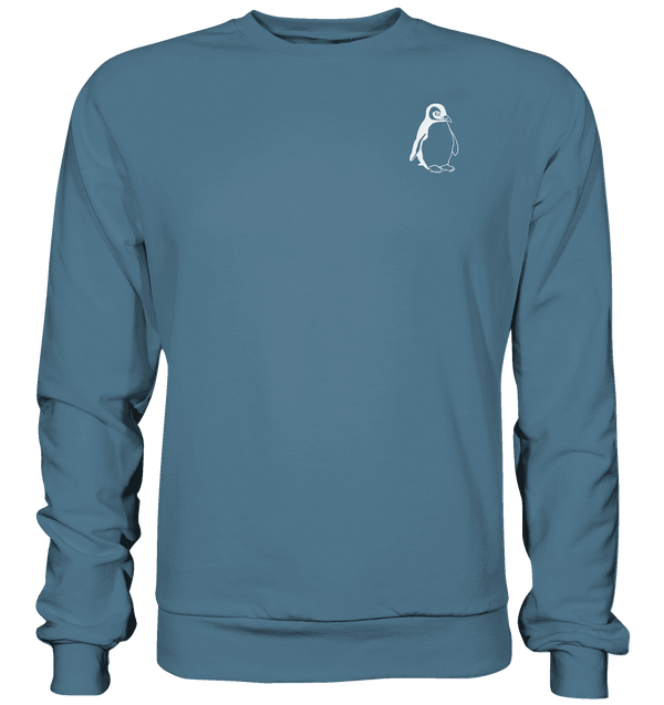 Pinguin weiß - Basic Sweatshirt Unisex Sweatshirts Tier-Shirts.com Airforce Blue XS