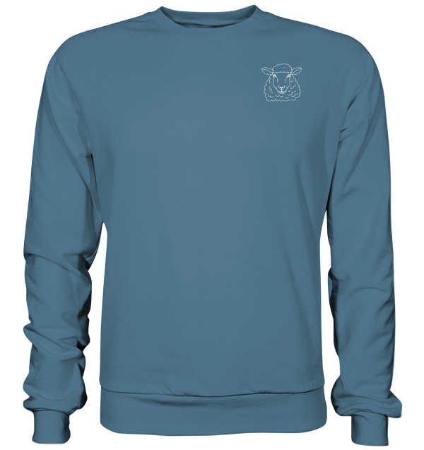 Schaf weiß - Basic Sweatshirt Unisex Sweatshirts Tier-Shirts.com Airforce Blue XS
