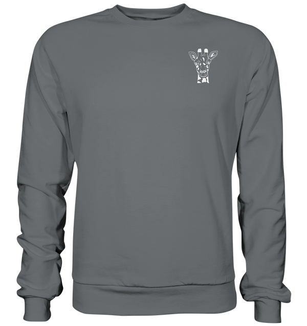 Giraffe weiß - Basic Sweatshirt Unisex Sweatshirts Tier-Shirts.com