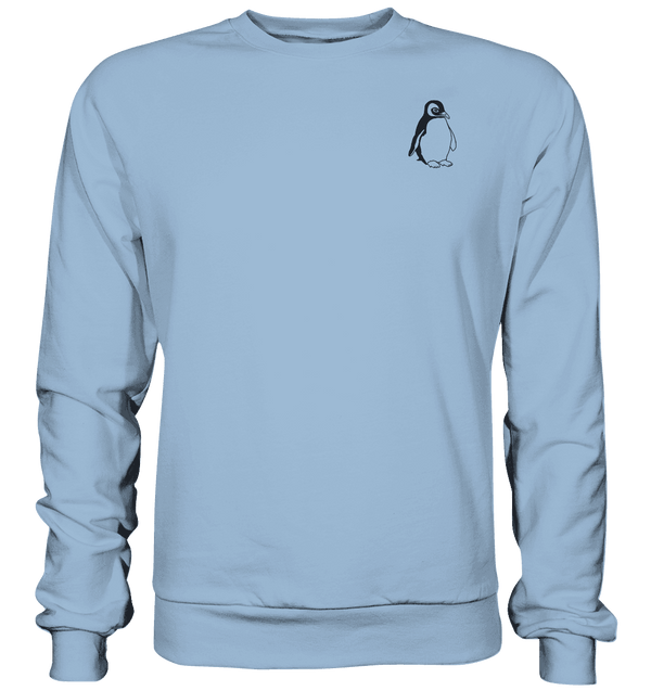 Pinguin - Basic Sweatshirt Unisex Sweatshirts Tier-Shirts.com Sky Blue XS