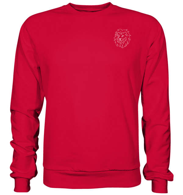 Löwe weiß - Basic Sweatshirt Unisex Sweatshirts Tier-Shirts.com