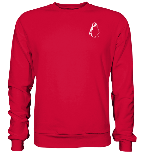 Pinguin weiß - Basic Sweatshirt Unisex Sweatshirts Tier-Shirts.com
