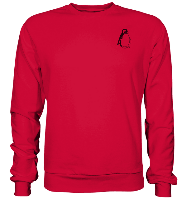 Pinguin - Basic Sweatshirt Unisex Sweatshirts Tier-Shirts.com Fire Red XS