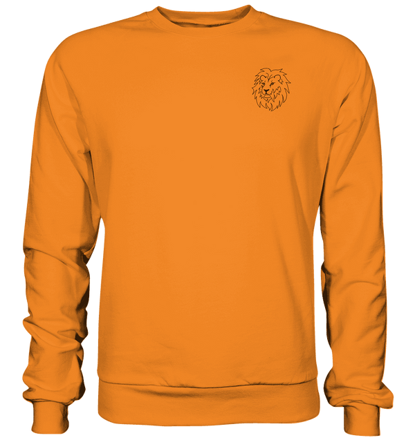 Löwe - Basic Sweatshirt Unisex Sweatshirts Tier-Shirts.com Orange Crush XS