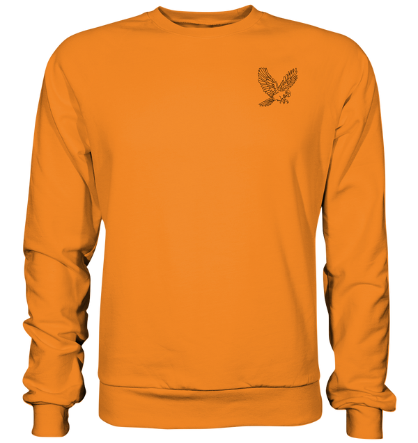 Papagei - Basic Sweatshirt Unisex Sweatshirts Tier-Shirts.com Orange Crush XS
