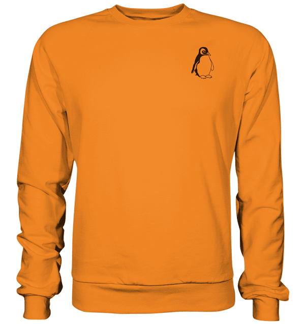 Pinguin - Basic Sweatshirt Unisex Sweatshirts Tier-Shirts.com Orange Crush XS