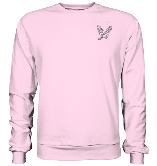 Papagei - Basic Sweatshirt Unisex Sweatshirts Tier-Shirts.com Baby Pink XS