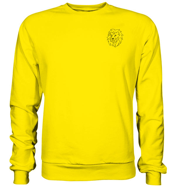 Löwe - Basic Sweatshirt Unisex Sweatshirts Tier-Shirts.com Sun Yellow XS