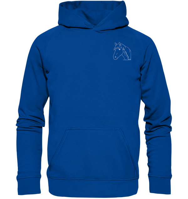 Pferd weiß - Basic Hoodie Unisex Hoodies Tier-Shirts.com Royal Blue XS