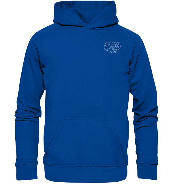 Löwenpaar weiß - Basic Hoodie Unisex Hoodies Tier-Shirts.com Royal Blue XS