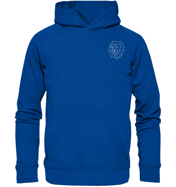 Löwe weiß - Basic Hoodie Unisex Hoodies Tier-Shirts.com Royal Blue XS