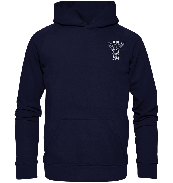 Giraffe weiß - Basic Hoodie Unisex Hoodies Tier-Shirts.com Oxford Navy XS