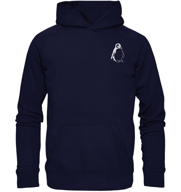 Pinguin weiß - Basic Hoodie Unisex Hoodies Tier-Shirts.com Oxford Navy XS