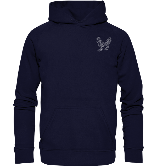 Papagei weiß - Basic Hoodie Unisex Hoodies Tier-Shirts.com Oxford Navy XS