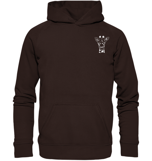 Giraffe weiß - Basic Hoodie Unisex Hoodies Tier-Shirts.com Hot Chocolate XS
