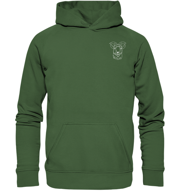 Ziege weiß - Basic Hoodie Unisex Hoodies Tier-Shirts.com