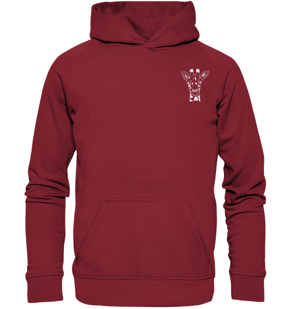 Giraffe weiß - Basic Hoodie Unisex Hoodies Tier-Shirts.com