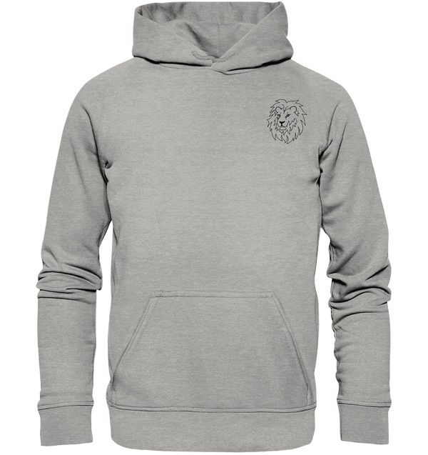 Löwe - Basic Hoodie Unisex Hoodies Tier-Shirts.com Heather Grey XS