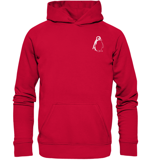 Pinguin weiß - Basic Hoodie Unisex Hoodies Tier-Shirts.com Fire Red XS