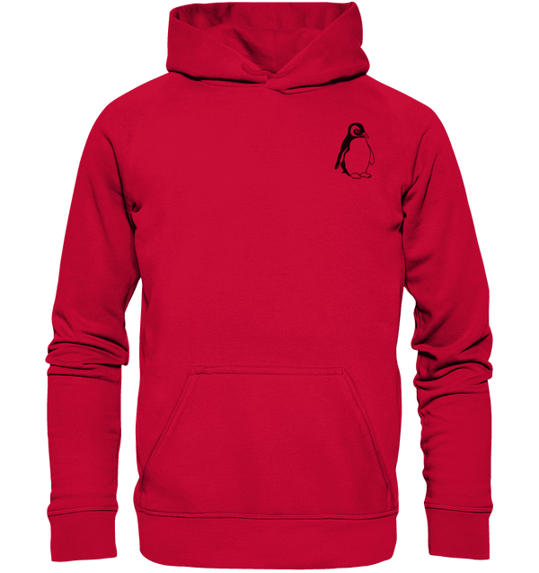 Pinguin - Basic Hoodie Unisex Hoodies Tier-Shirts.com Fire Red XS