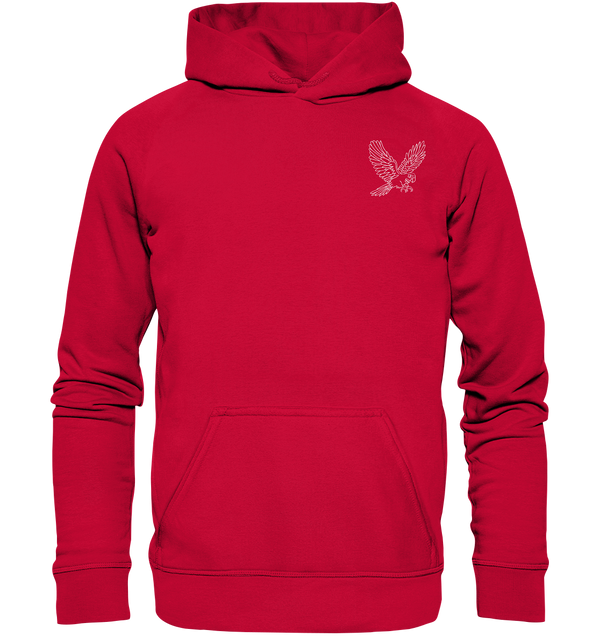 Papagei weiß - Basic Hoodie Unisex Hoodies Tier-Shirts.com Fire Red XS