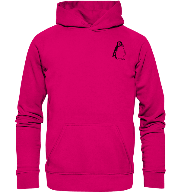 Pinguin - Basic Hoodie Unisex Hoodies Tier-Shirts.com Hot Pink XS
