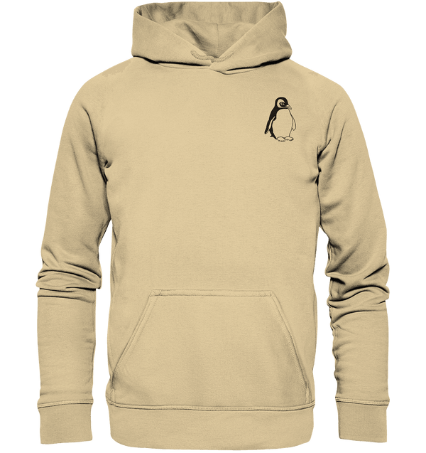 Pinguin - Basic Hoodie Unisex Hoodies Tier-Shirts.com Desert Sand XS