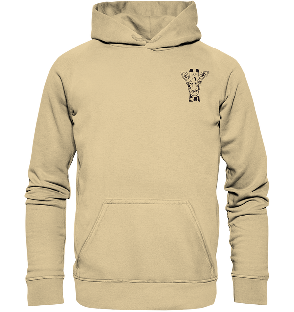 Giraffe - Basic Hoodie Unisex Hoodies Tier-Shirts.com Desert Sand XS