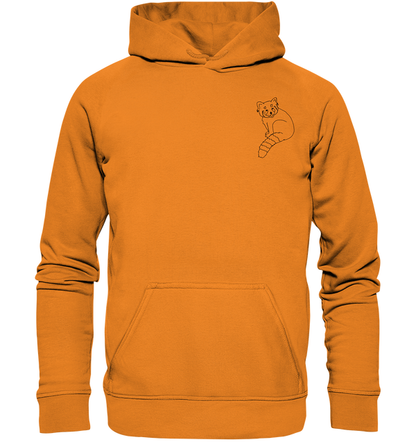 Roter Panda - Basic Hoodie Unisex Hoodies Tier-Shirts.com Orange Crush XS