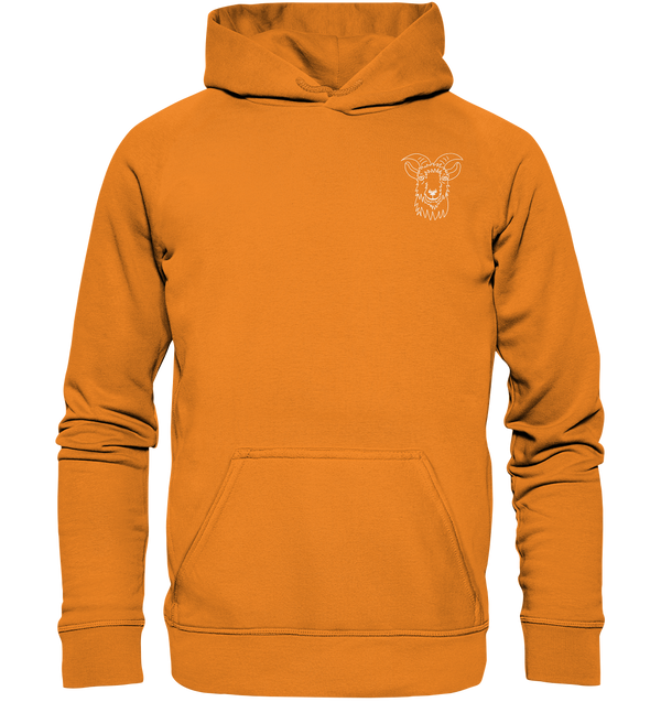 Ziege weiß - Basic Hoodie Unisex Hoodies Tier-Shirts.com