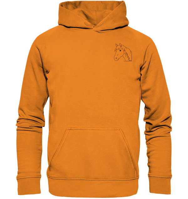 Pferd schwarz - Basic Hoodie Unisex Hoodies Tier-Shirts.com
