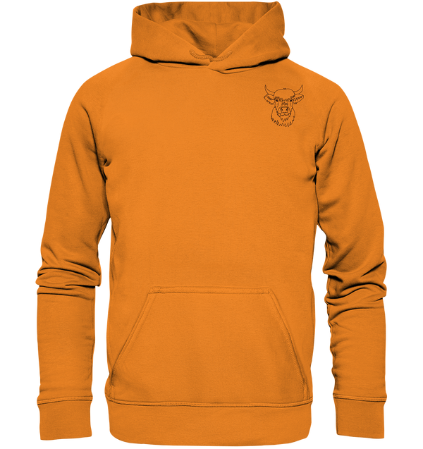 Highland Rind schwarz - Basic Hoodie Unisex - Tier-Shirts.com