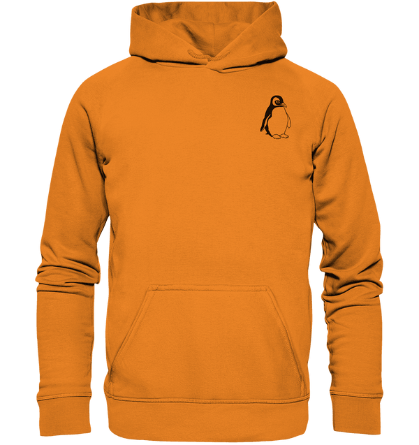 Pinguin - Basic Hoodie Unisex Hoodies Tier-Shirts.com Orange Crush XS