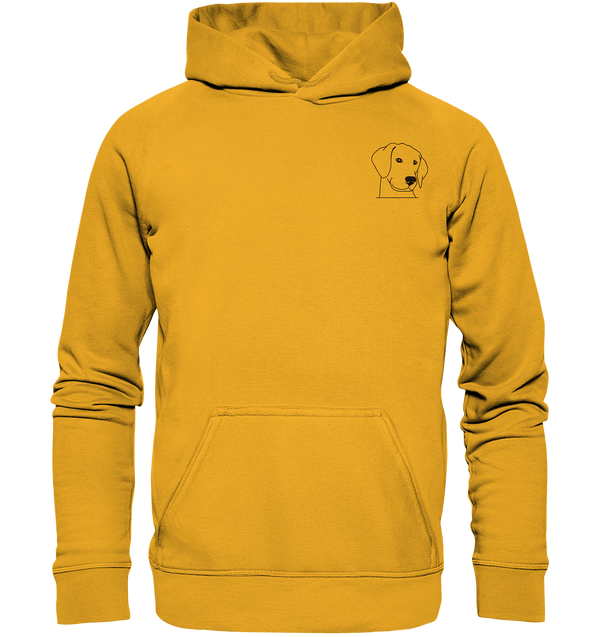 Hund Schlappohr - Basic Hoodie Unisex Hoodies Tier-Shirts.com Gold XS