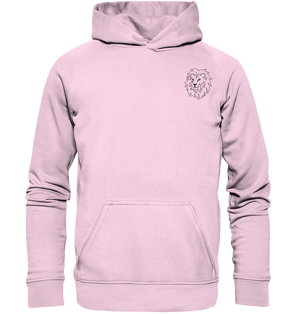 Löwe - Basic Hoodie Unisex Hoodies Tier-Shirts.com Baby Pink XS