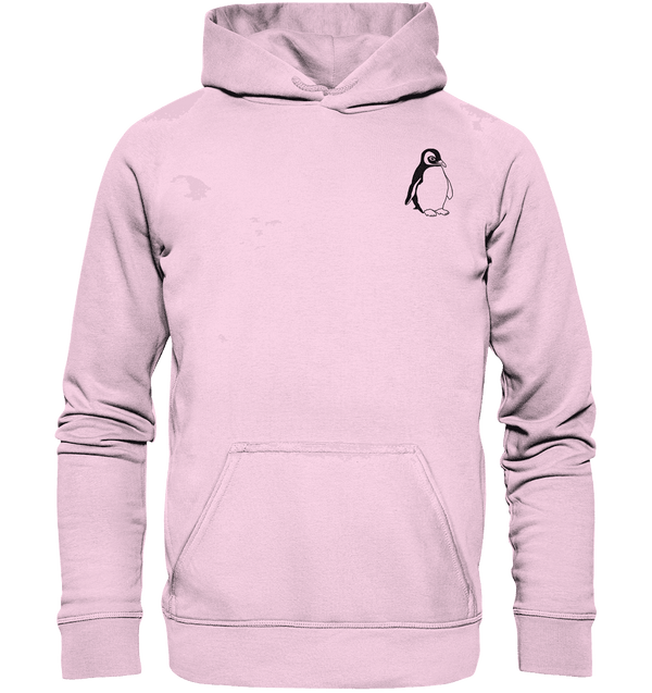 Pinguin - Basic Hoodie Unisex Hoodies Tier-Shirts.com Baby Pink XS