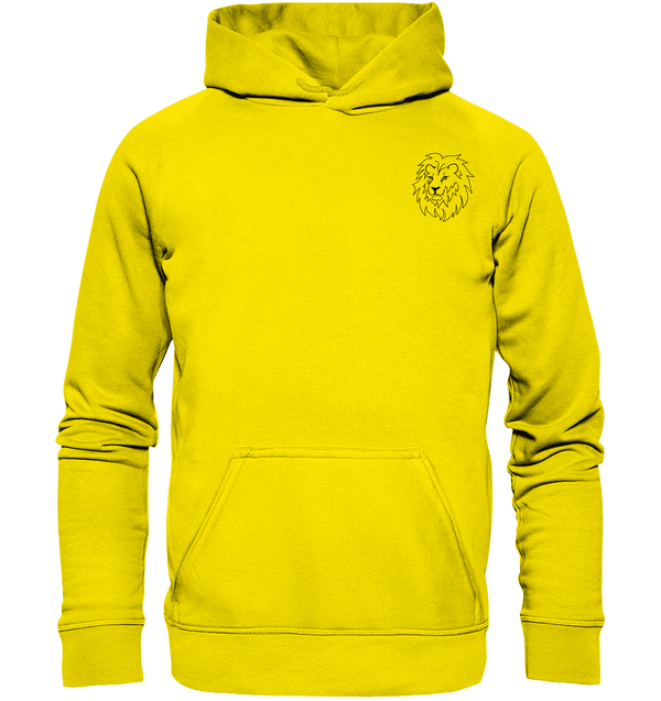 Löwe - Basic Hoodie Unisex Hoodies Tier-Shirts.com Sun Yellow XS