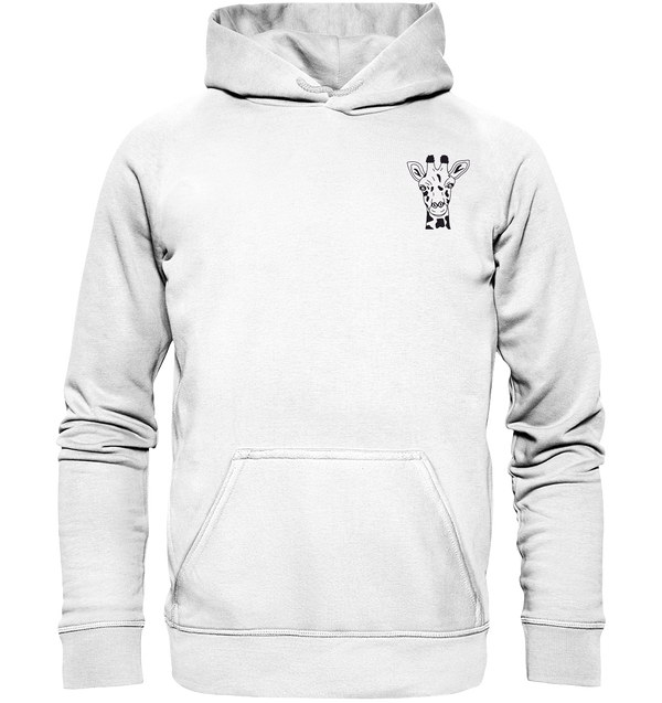 Giraffe - Basic Hoodie Unisex Hoodies Tier-Shirts.com Arctic White XS