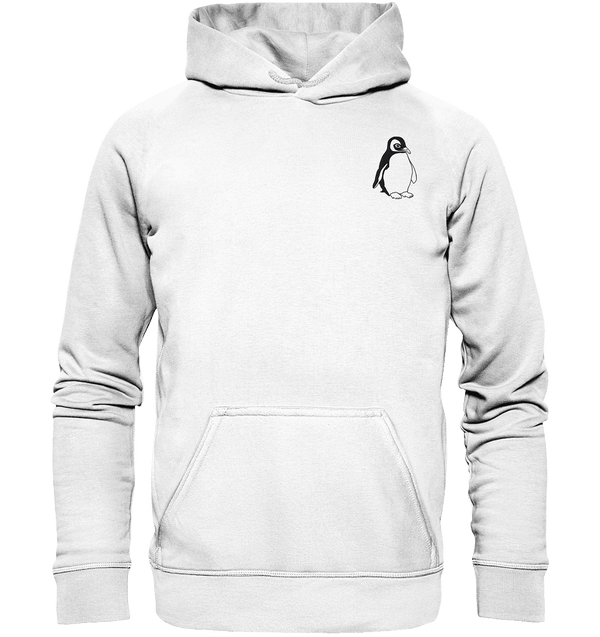Pinguin - Basic Hoodie Unisex Hoodies Tier-Shirts.com Arctic White XS