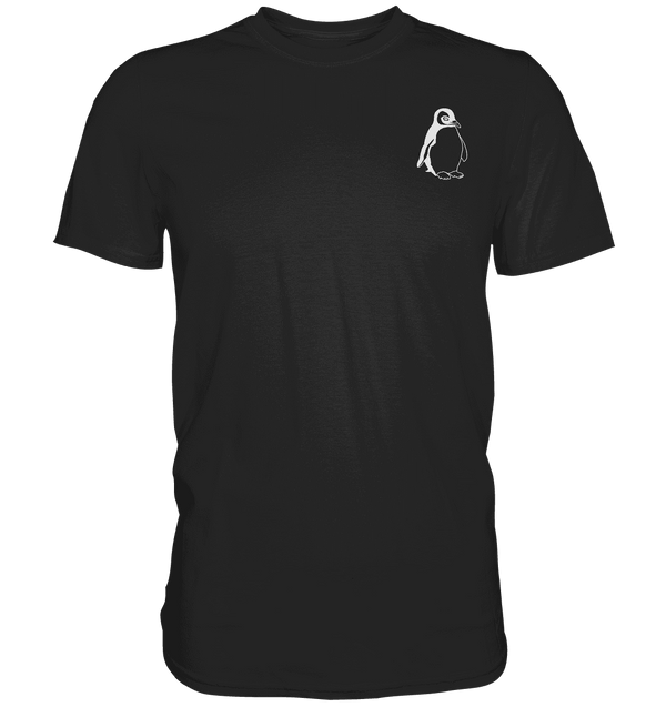 Pinguin weiß - Classic T-Shirt Unisex Unisex-Shirts Tier-Shirts.com Black S
