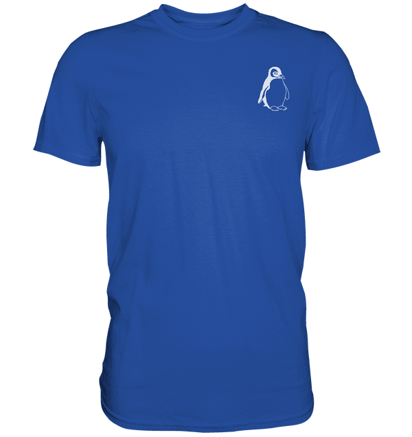 Pinguin weiß - Classic T-Shirt Unisex Unisex-Shirts Tier-Shirts.com Bright Royal S